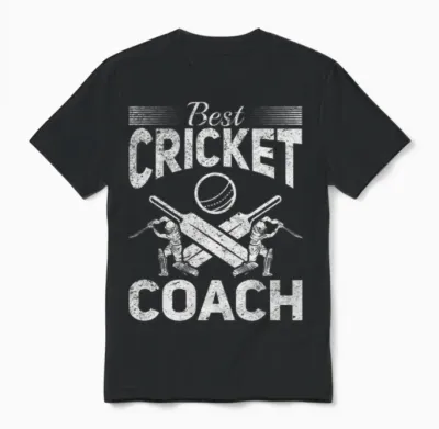 Cricketing Cricket Player - Best Cricket Coach Unisex T-Shirt - Black