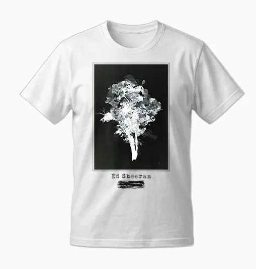 Ed Sheeran Subtract Inverse Sycamore Unisex T-Shirt - White