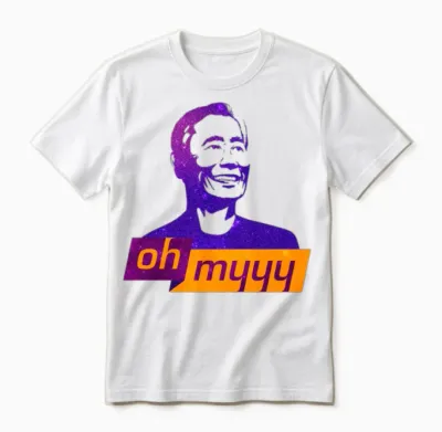 Oh Myyy George Takei! Unisex T-Shirt - White