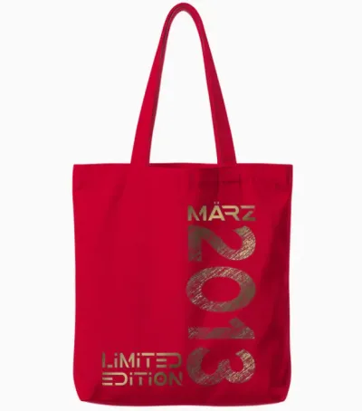 Limited Edition March 2013 Boy Girl 11th Birthday T-Shirt, Black Tote Bags - Red