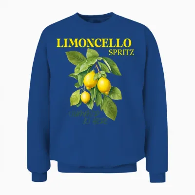 Limoncello Spritz X Lemons Liqueur Lemon Liqueur Lemon Fun T-Shirt, White Unisex Sweatshirt - Royal