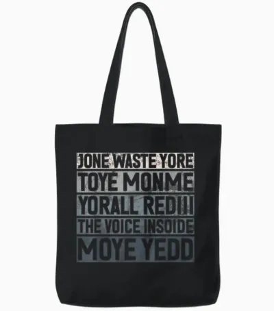 Jone Waste Yore Toye Monme Yorall Rediii Lustiger Witz Humor Tote Bags - Black