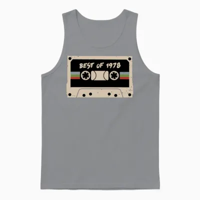 Best of 1978 Shirt Hoodies Hipster Unisex Tank Top - Sport Grey