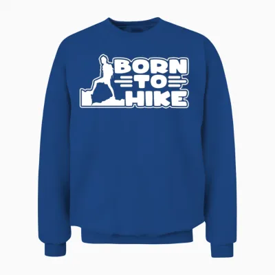 Hiking Rock Climbing Unisex Sweatshirt - Royal