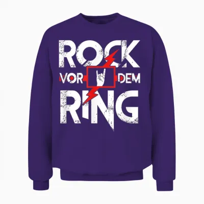 Junggesellenabschied Rock Vor Dem Ring Festival Fun Jga Unisex Sweatshirt - Purple