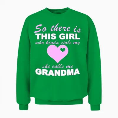 Grandma Granddaughter Unisex Sweatshirt - Irish Green