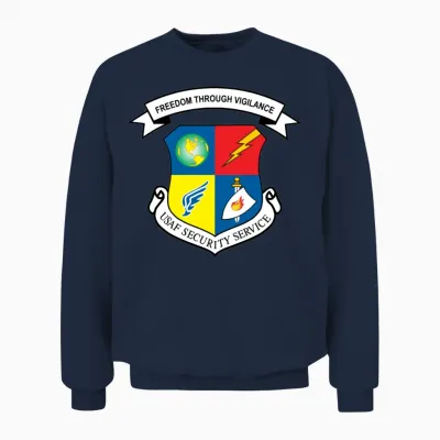 Usafss Emblem Unisex Sweatshirt - Navy