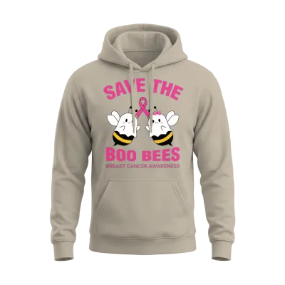Mom Save the Boobees Funny Halloween Unisex Hoodie - Sand