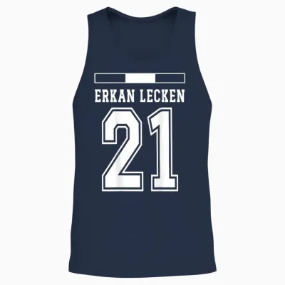 österreich Trikot Lustige Namen Erkan Lecken Unisex Tank Top - Navy