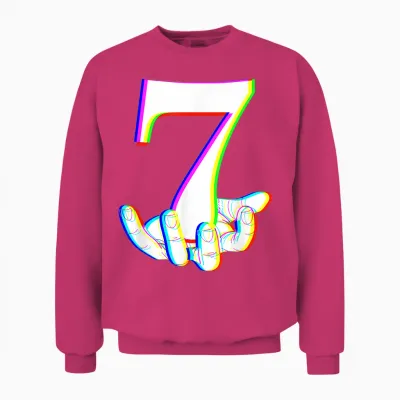 Funny 67 Six Seven Meme Couple Matching Halloween Costume Unisex Sweatshirt - Heliconia