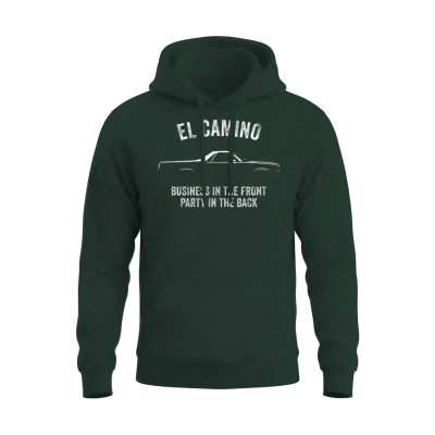 El Camino Slogan W Unisex Hoodie - Forest