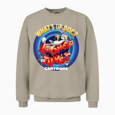 Looney Tunes Cartoons Unisex Sweatshirt - Sand