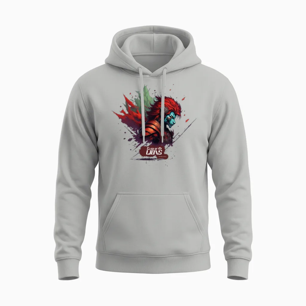 Clash of Lions 32 - Collectibles by Lgallp Unisex Hoodie in Ash