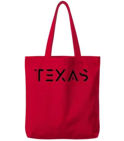 Texas, Us , State of Texas,austin Tote Bags - Red