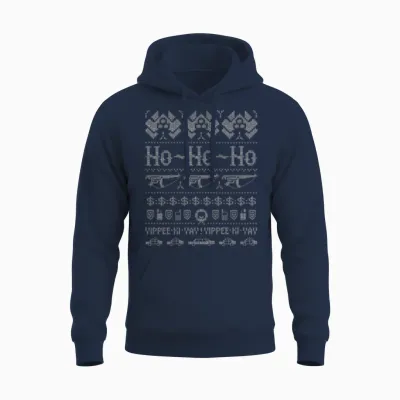 Die Hard: Yippee Ki Ya - Awesome Christmas Sweat Unisex Hoodie - Navy
