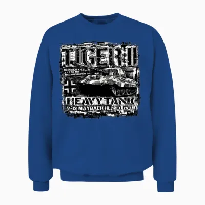 Tiger Ii Unisex Sweatshirt - Royal