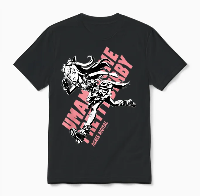 Umamusume: Pretty Derby Agnes Digital Unisex T-Shirt in Black