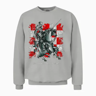 Kroatien Hrvatski Vitez Hrvatska Zastava Unisex Sweatshirt - Ash