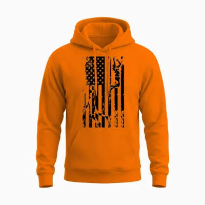 Player Basketball Unisex Hoodie - Safety Orange