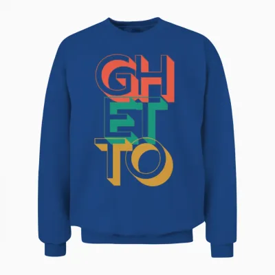 Retro Ghetto Unisex Sweatshirt - Royal