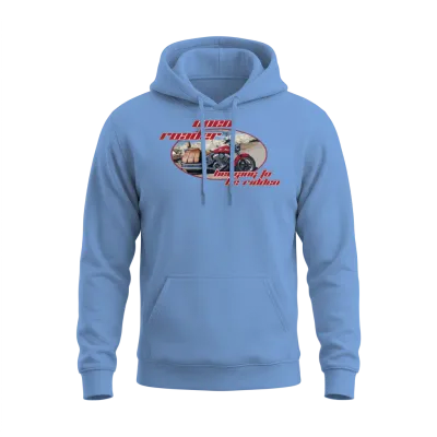 Begging to Be Ridden Unisex Hoodie - Carolina Blue