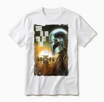 Star Wars: the Mandalorian and Grogu Movie You Got This Unisex T-Shirt - White
