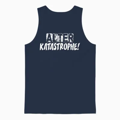 Alter Katastrophe Mechaniker Sarkasmus Spaß Witziges Sprüche Unisex Tank Top - Navy