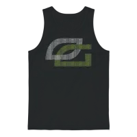 Optic Gaming Logo White Spell Out Mp Unisex Tank Top - Black – 1