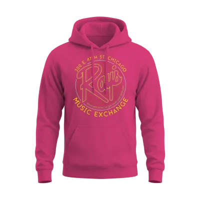 Ray’s Music Exchange Unisex Hoodie - Heliconia