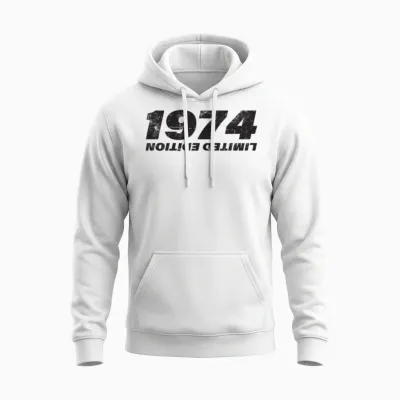1974 Vintage Unisex Hoodie - White