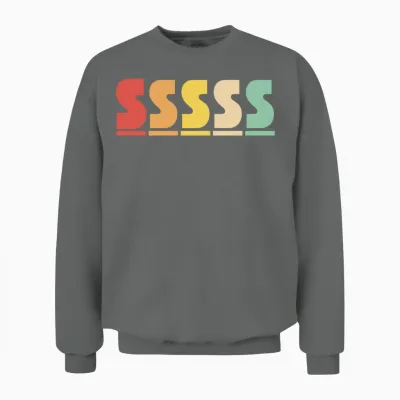 S Design Unisex Sweatshirt - Graphite Heather