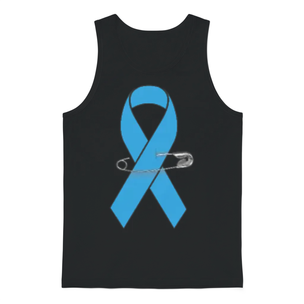 Prostate Cancer Awareness Walk Unisex Tank Top - Black