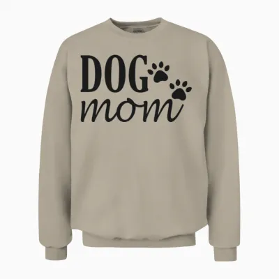 Dog Mom Unisex Sweatshirt - Sand
