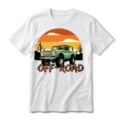 Retro Garage Classic Style Unisex T-Shirt - White