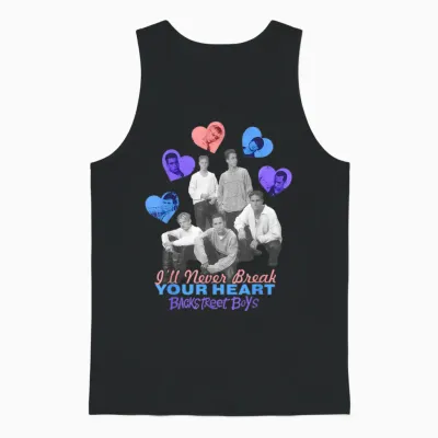 Backstreet Boys I'll Never Break Your Heart Unisex Tank Top - Black