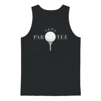 Funny Golf Shirt - Lets Par Tee Golf Unisex Tank Top - Black – 1