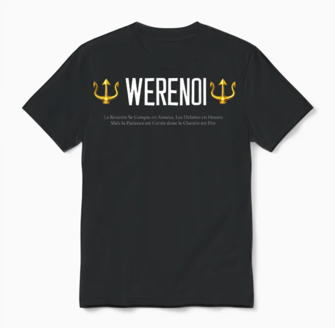 Tribute Were Noi โ Fan De Rap French Unisex T-Shirt in Black
