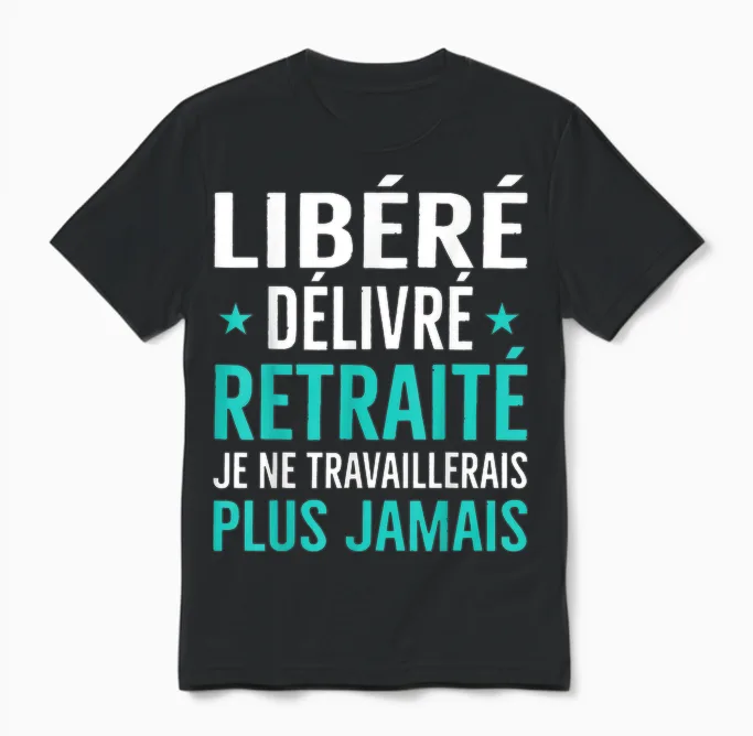 Retirement Gift for Men Women Humor Leaving Retirement T-Shirt, Black, S Unisex T-Shirt in Black