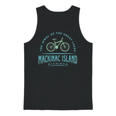 Mackinac Island Unisex Tank Top - Black