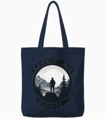 Hiking Tote Bags - Navy
