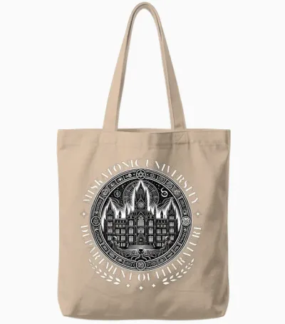 Miskatonic University Lovecraftscher Cthulhus Ruf Literature Tote Bags - Natural