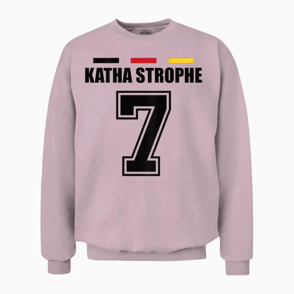 Lustige Namen Deutschland Trikot Für Mallorca Und Die Party Unisex Sweatshirt in Light Pink