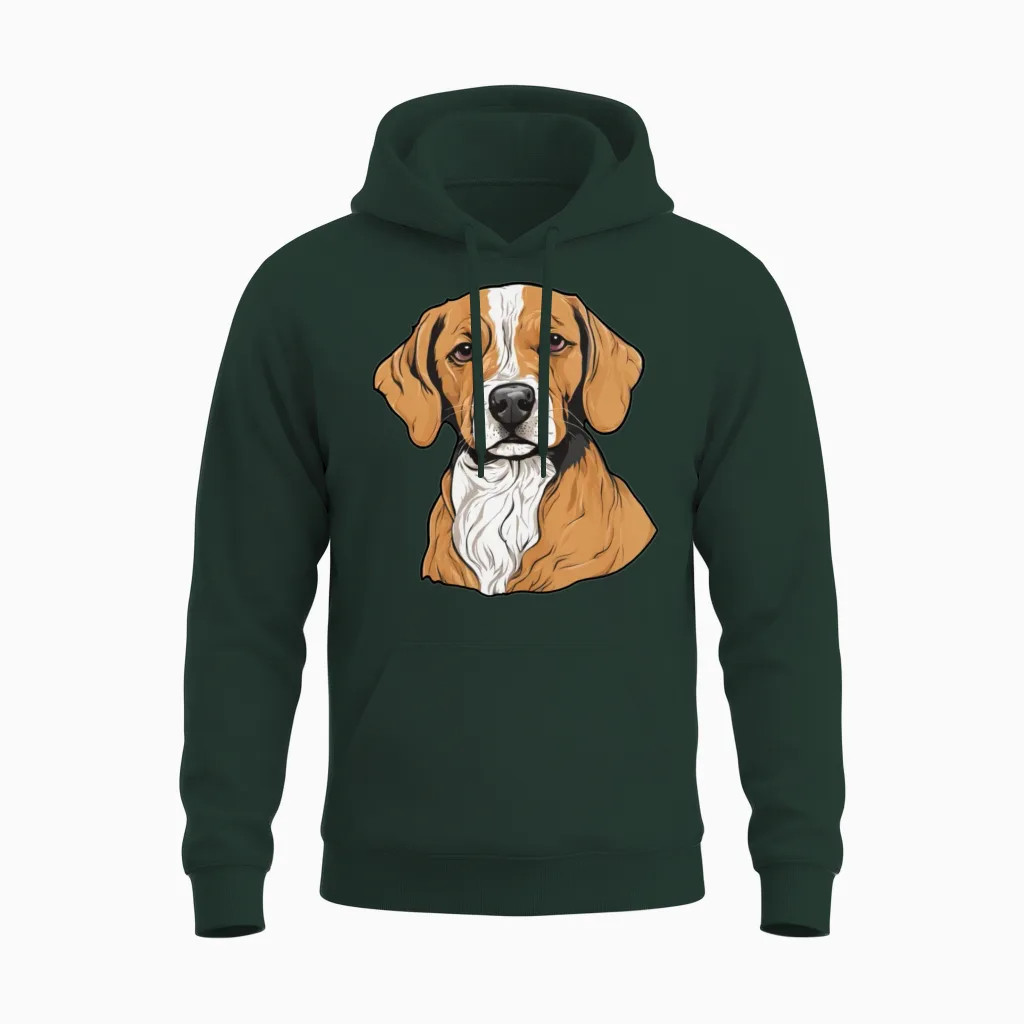 Dog Owners Dog Walk Pet Dog Lover Unisex Hoodie in Forest