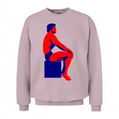 Arnold Schwarzenegger Unisex Sweatshirt - Light Pink