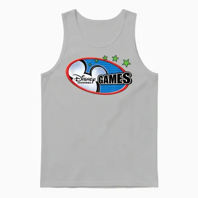 Disney Channel Games Logo Unisex Tank Top - Ash