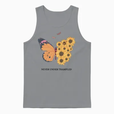 Never Under Trampled Unisex Tank Top - Sport Grey