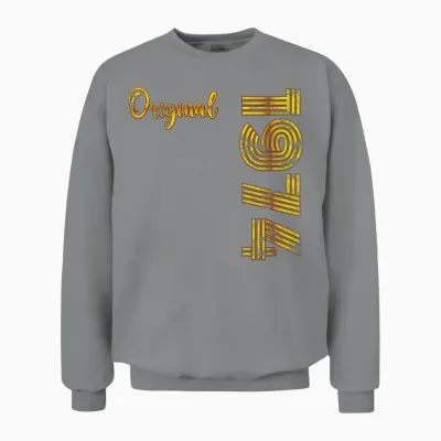 1974 Birthday Unisex Sweatshirt - Sport Grey