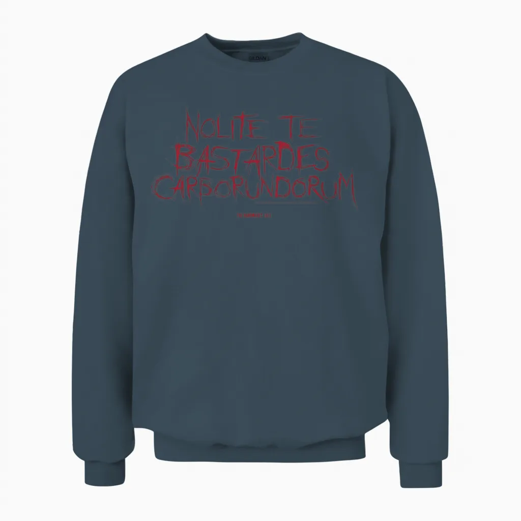 The Handmaid's Tale Nolite Te Bastardes Carborundo Unisex Sweatshirt in Dark Heather