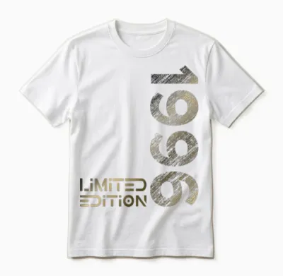 Limited Edition Vintage 1996 Man Woman 30th Birthday Unisex T-Shirt - White
