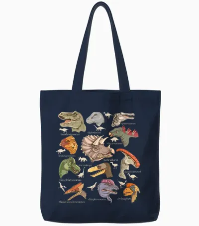 Paläontologen Kostüm Erwachsene Dinosaurier Archäologen Herren Tote Bags - Navy